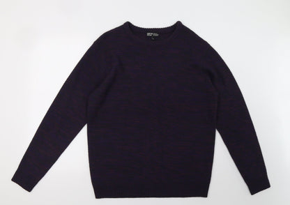 sandstones Mens Purple   Pullover Sweatshirt Size L