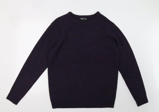 sandstones Mens Purple   Pullover Sweatshirt Size L
