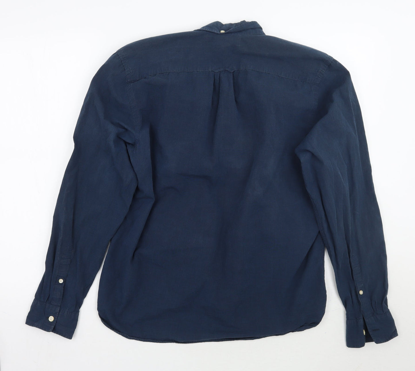 H&M Mens Blue    Button-Up Size M