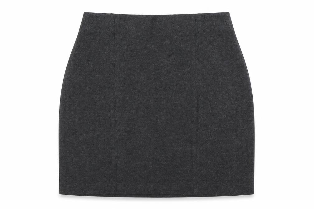 Marks & Spencer Womens Grey   Mini Skirt Size 29 in