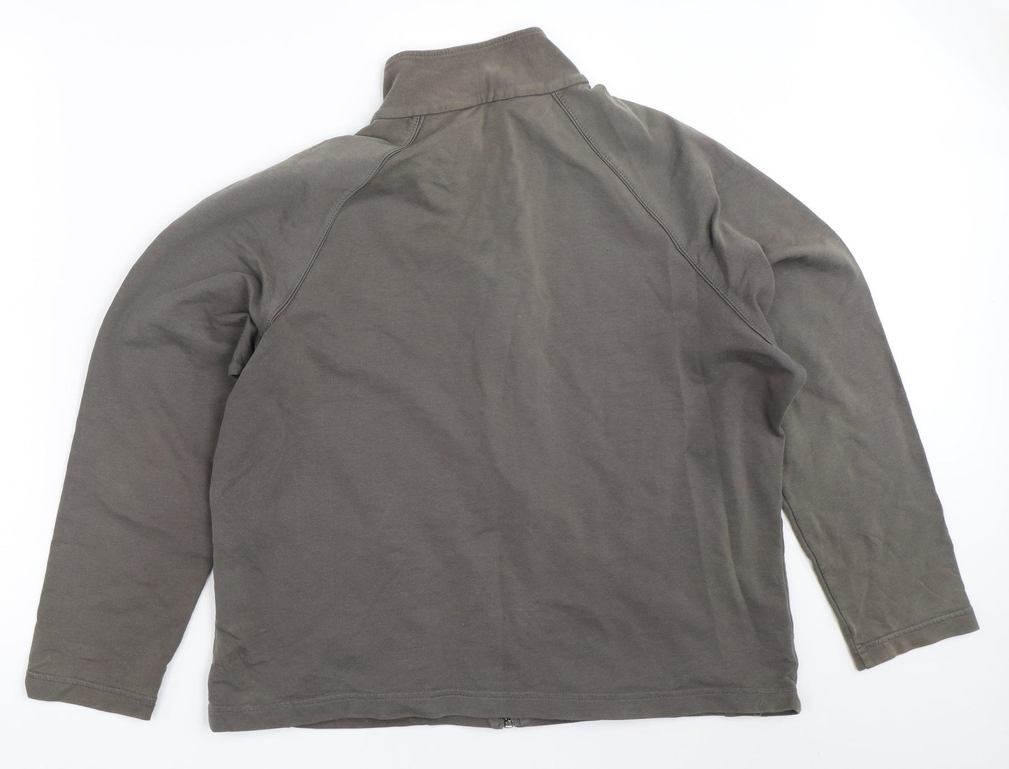 Marks and Spencer Womens Grey   Full Zip Sweatshirt Size 20