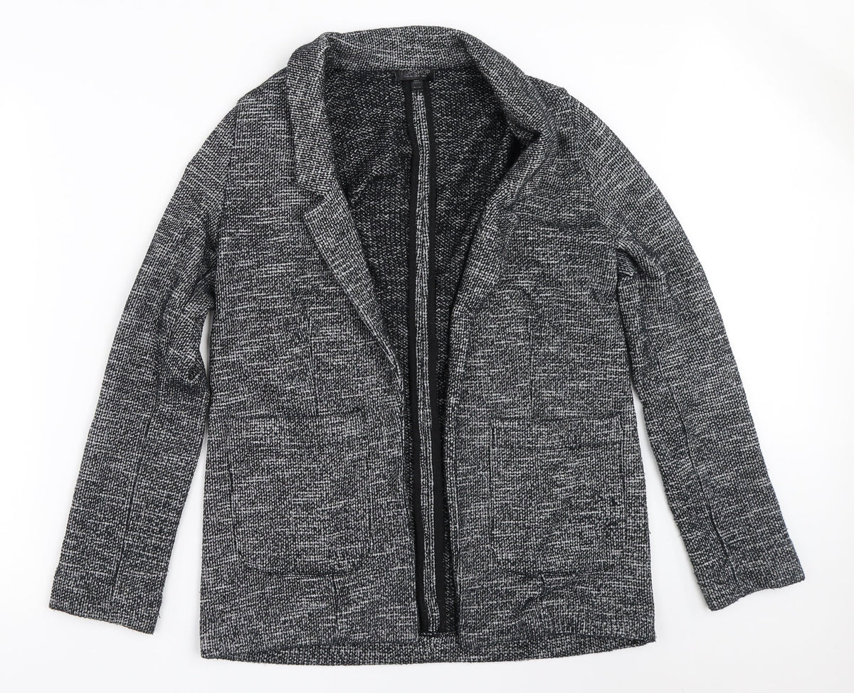 Topshop Womens Black   Jacket  Size 8