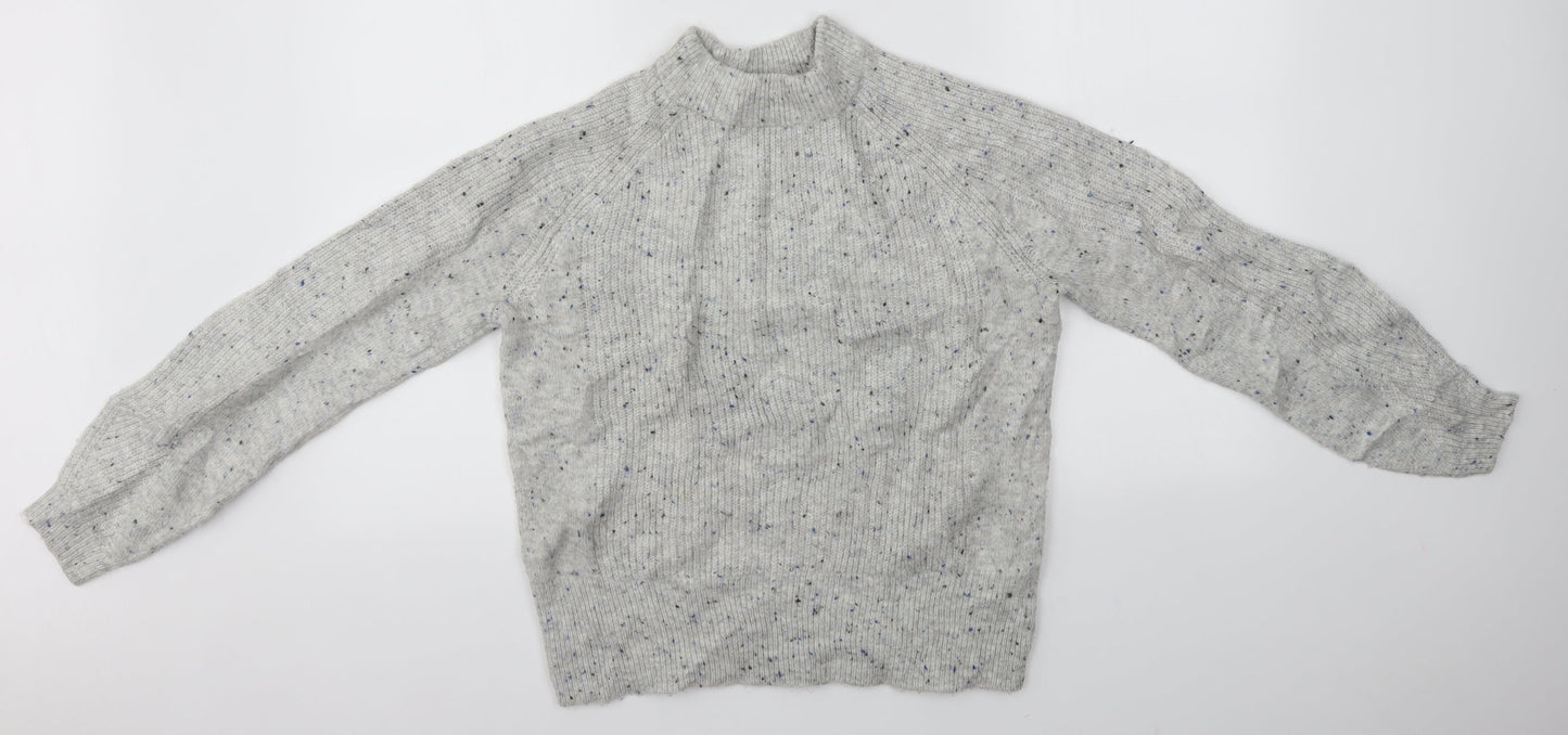 M&S Womens Grey   Pullover Jumper Size S