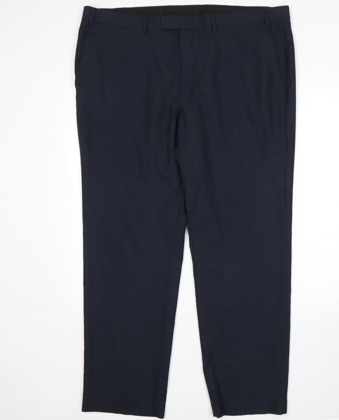 M&S Womens Blue   Trousers  Size 42 L31 in
