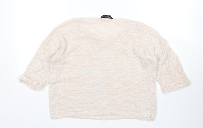 Dorothy Perkins Womens Pink   Pullover Jumper Size 12