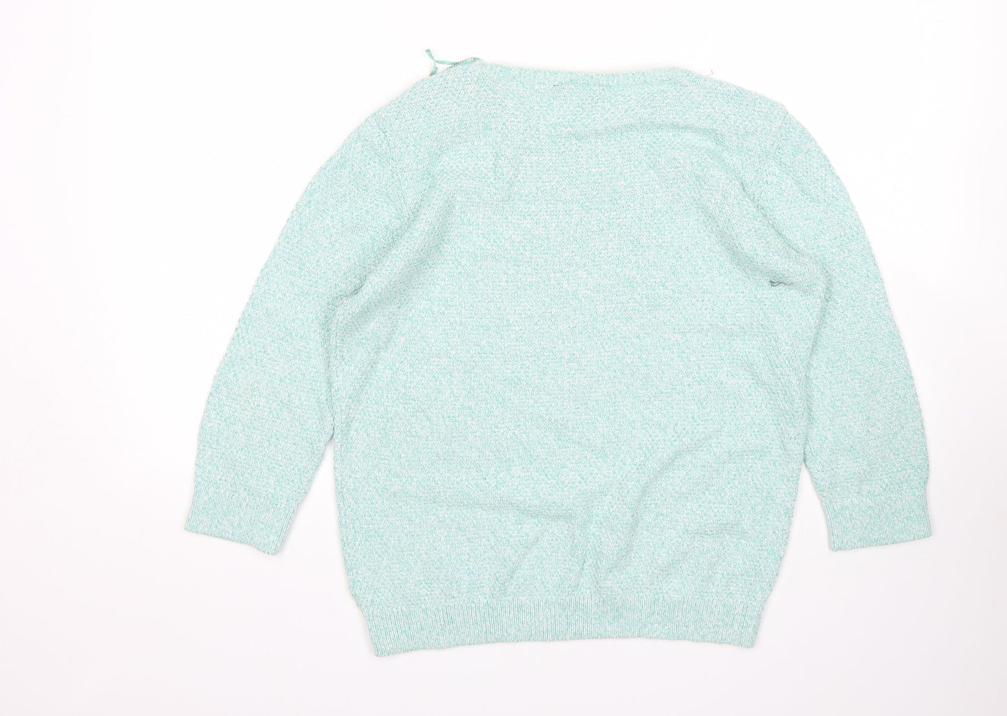 Wallis Womens Green   Pullover Jumper Size S