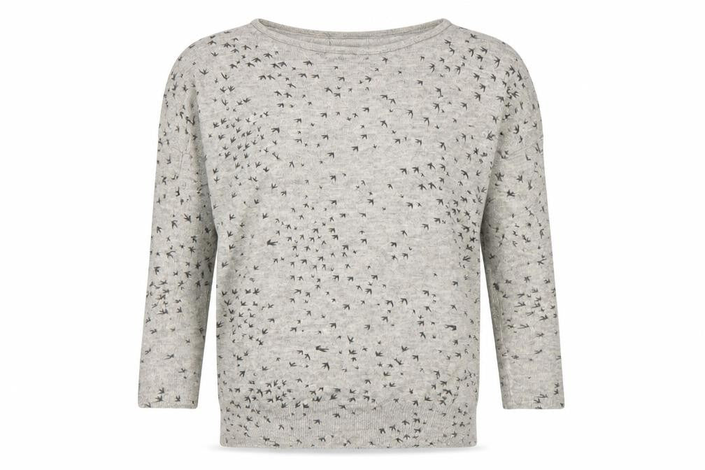 Tenki Womens Grey   Pullover Jumper Size S