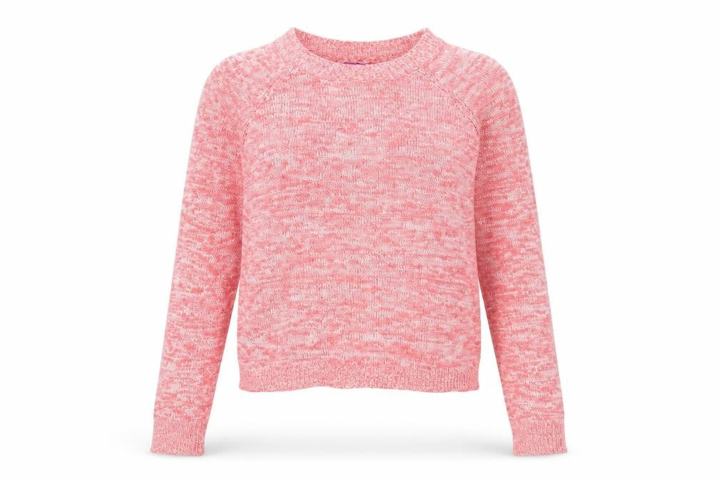 Aqua Womens Pink   Pullover Jumper Size L