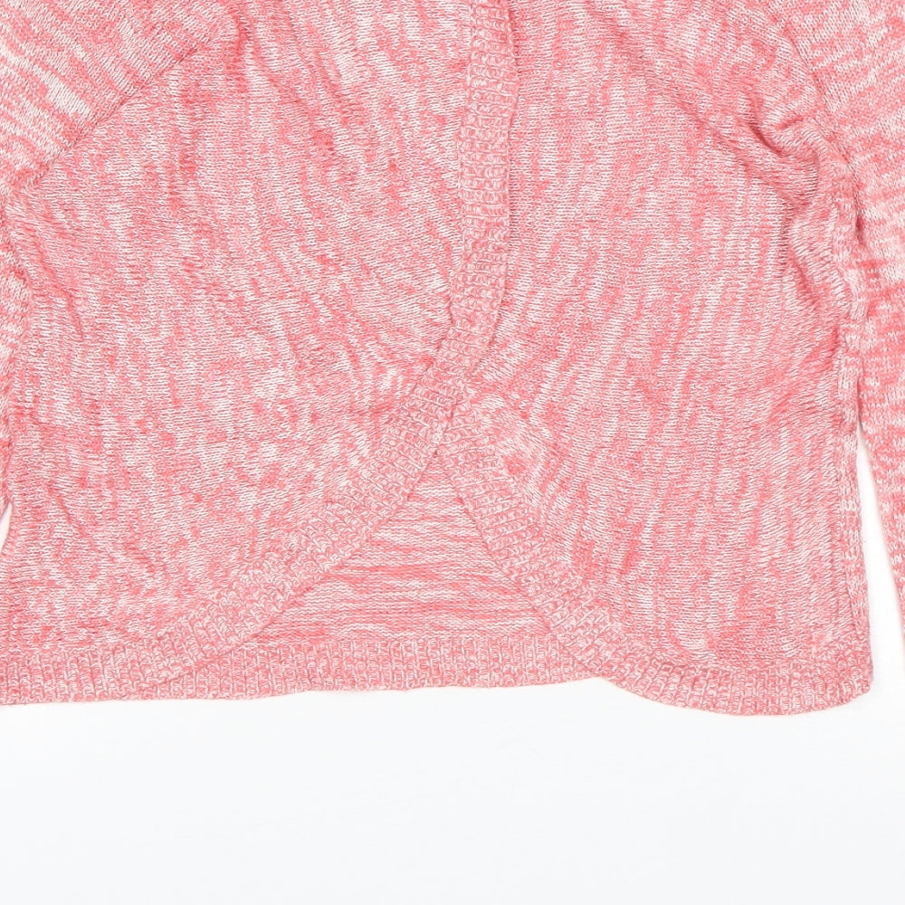 Aqua Womens Pink   Pullover Jumper Size L
