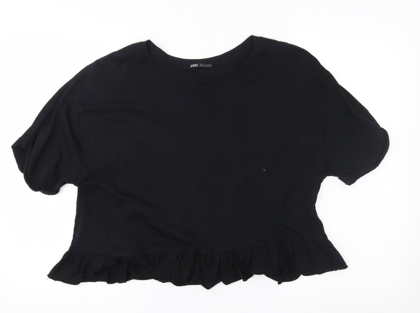 Zara Womens Black   Basic Blouse Size M