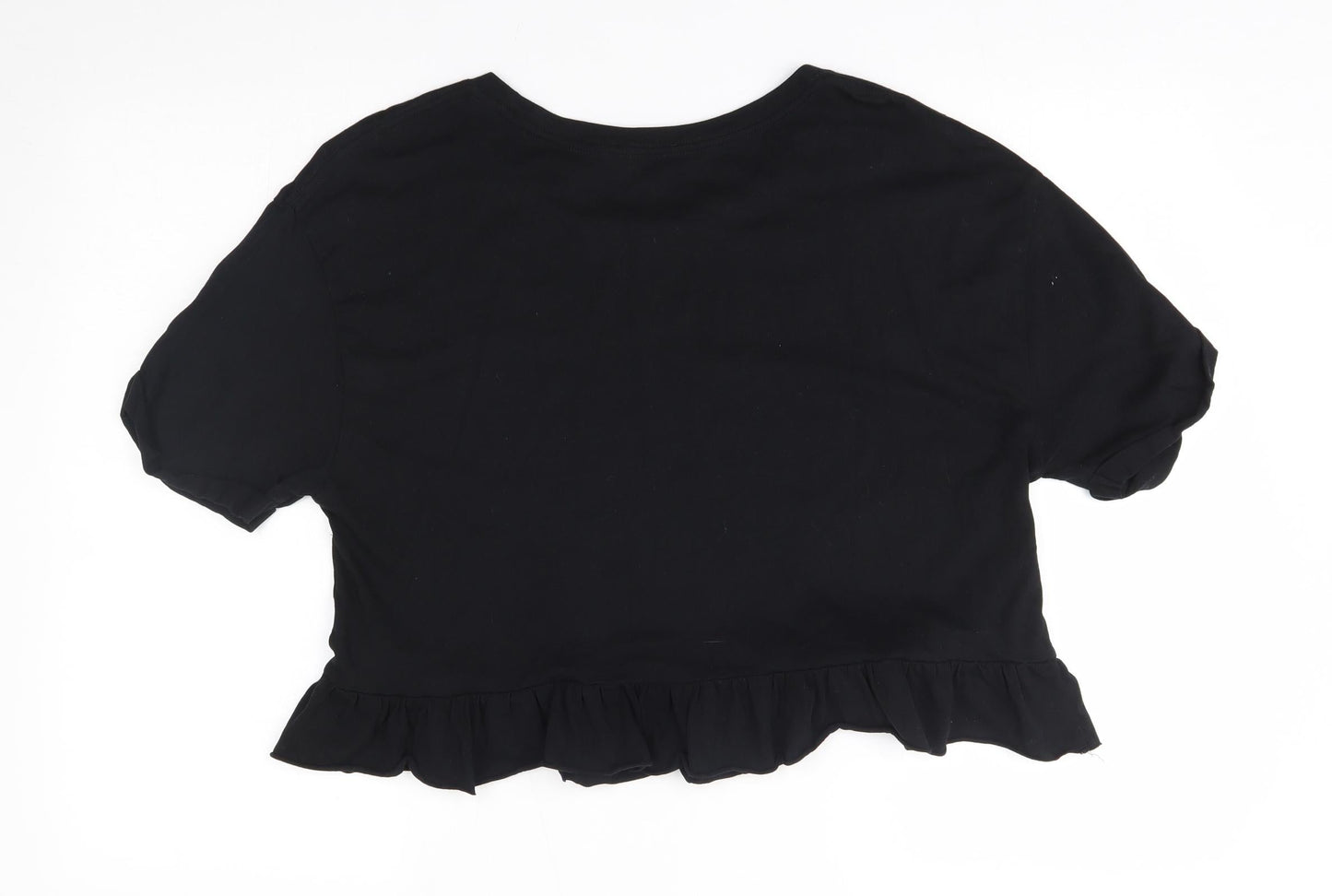 Zara Womens Black   Basic Blouse Size M