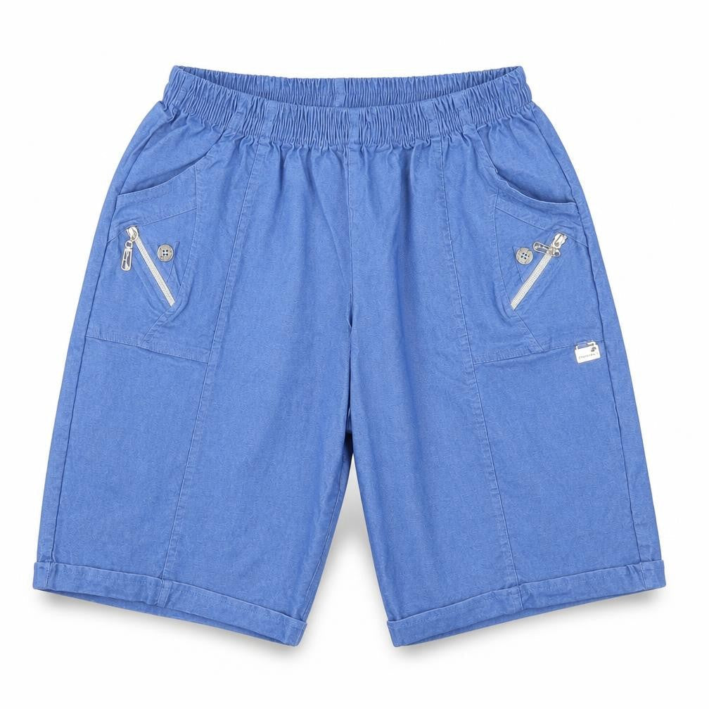 Preworn Mens Blue   Bermuda Shorts Size 22 in