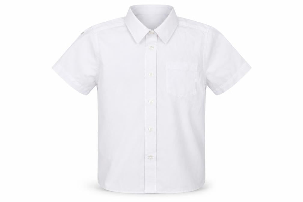 Matalan Boys White   Basic Button-Up Size 8 Years