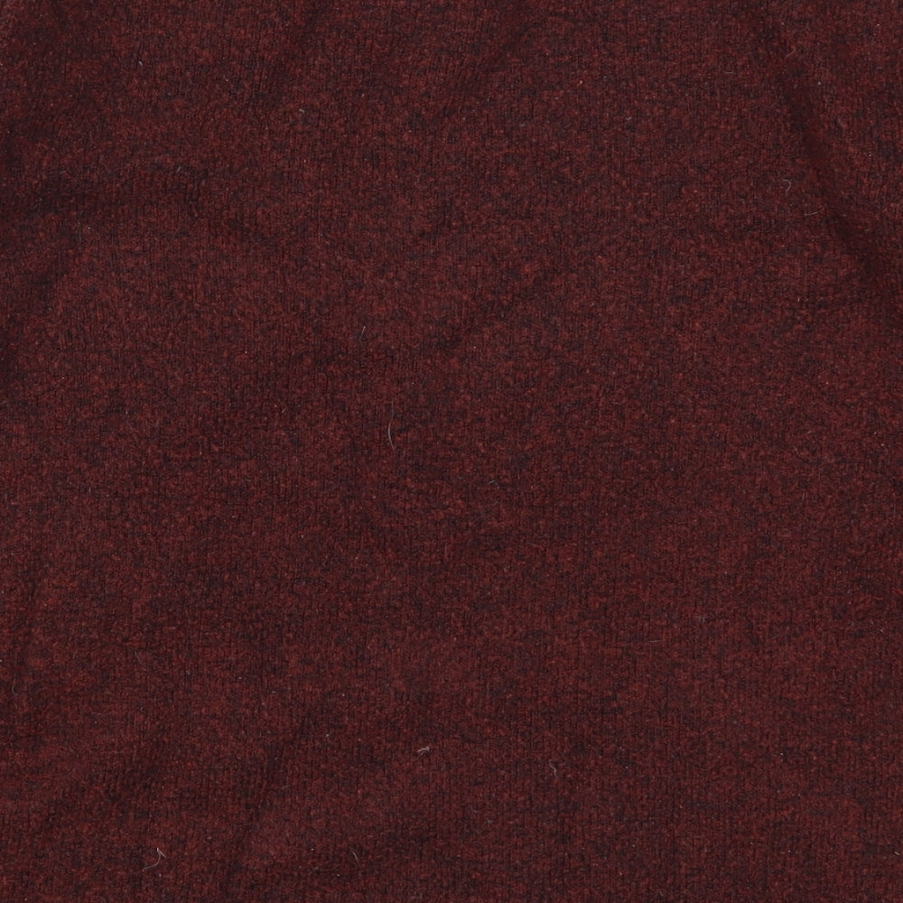 H&M Womens Red  Knit Pullover Jumper Size S