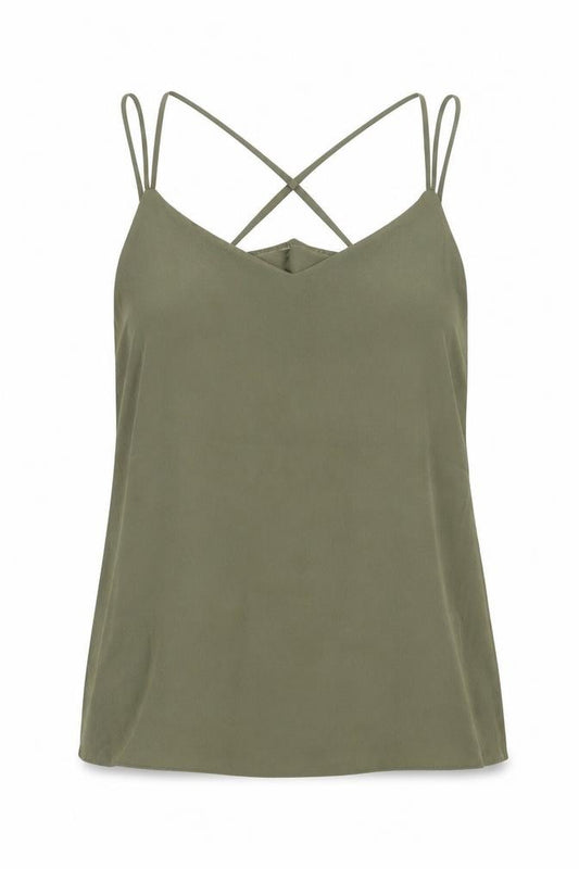 New Look Womens Green   Basic Tank Size 10