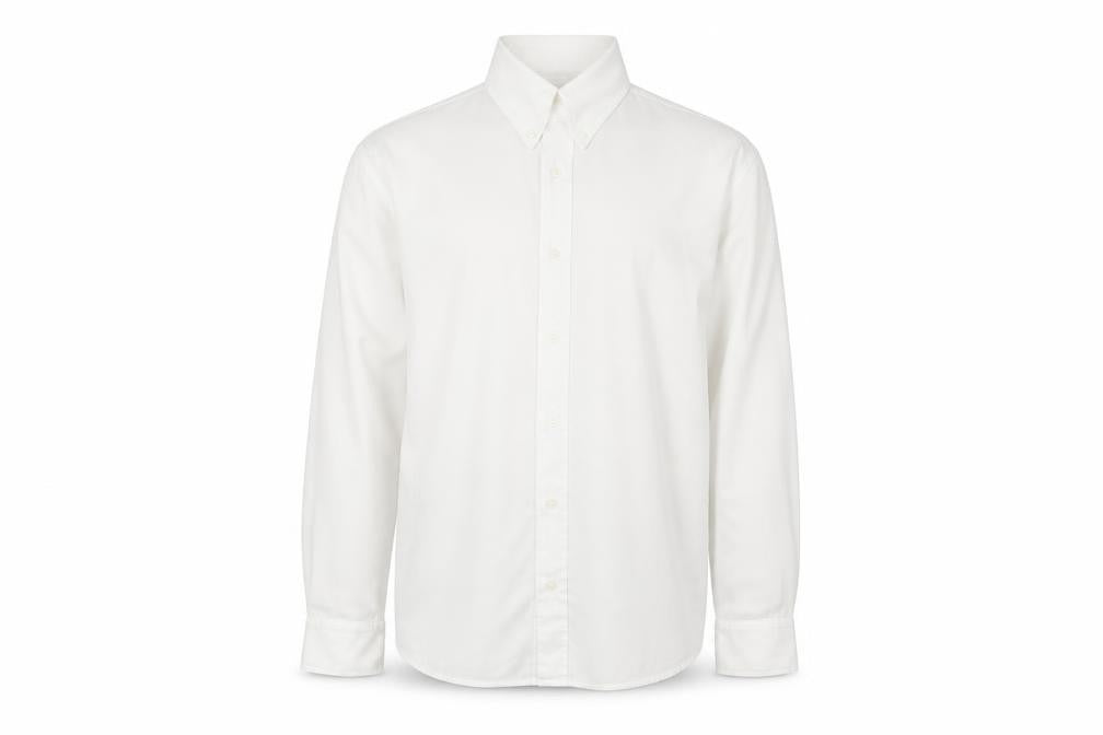 Outfit Mens White    Button-Up Size L