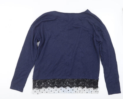 Dorothy Perkins Womens Blue   Pullover Jumper Size 8