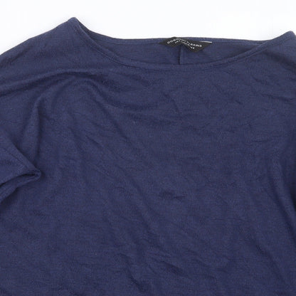 Dorothy Perkins Womens Blue   Pullover Jumper Size 8