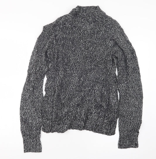 NEXT Womens Black  Knit Pullover Jumper Size XS