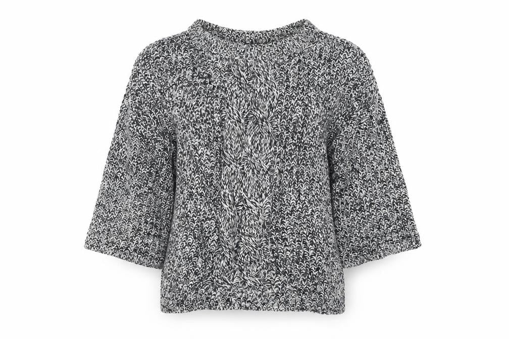 H&M Womens Blue  Knit Pullover Jumper Size S