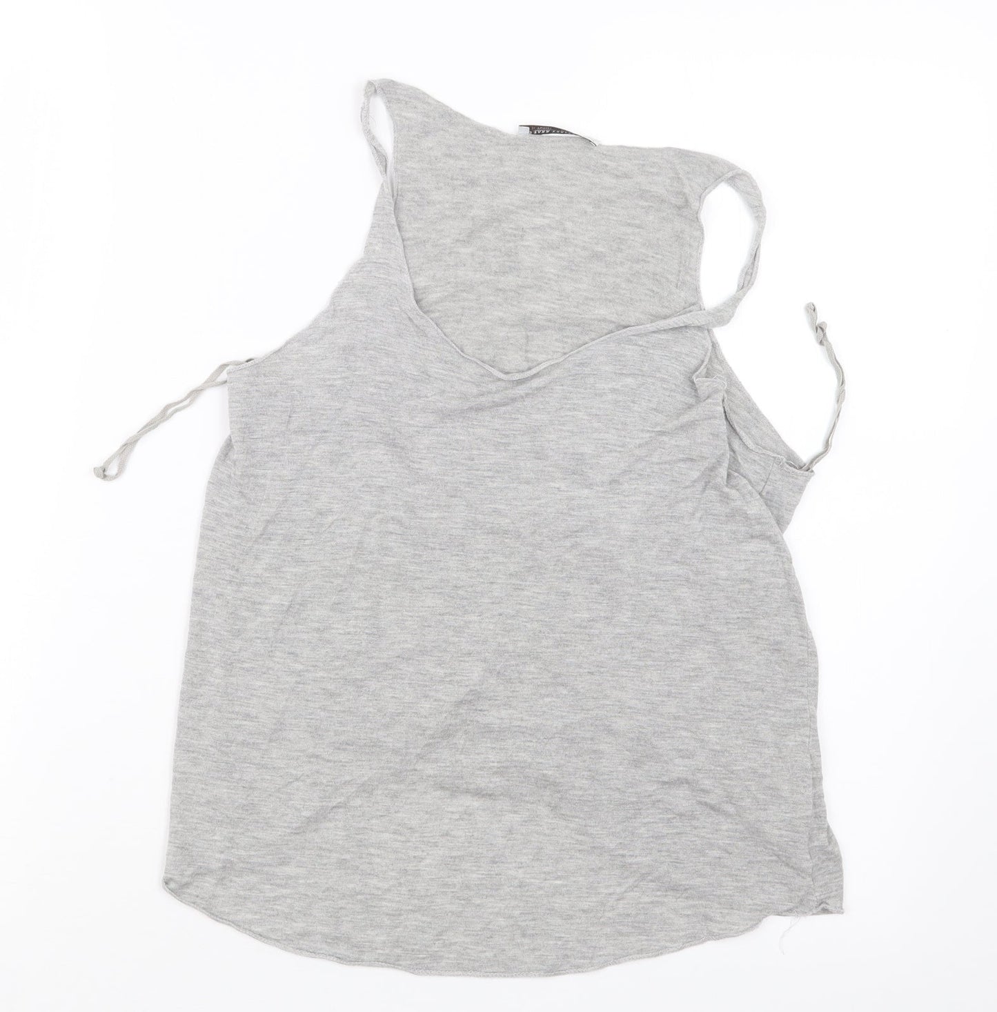 Zara Womens Grey   Basic Tank Size M