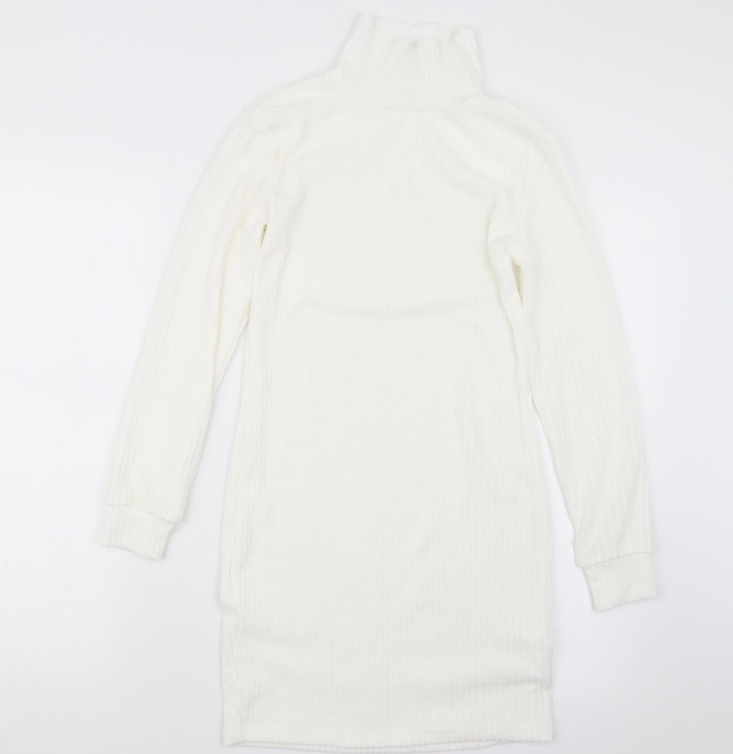 Preworn Womens White   Pullover Jumper Size M  - Long