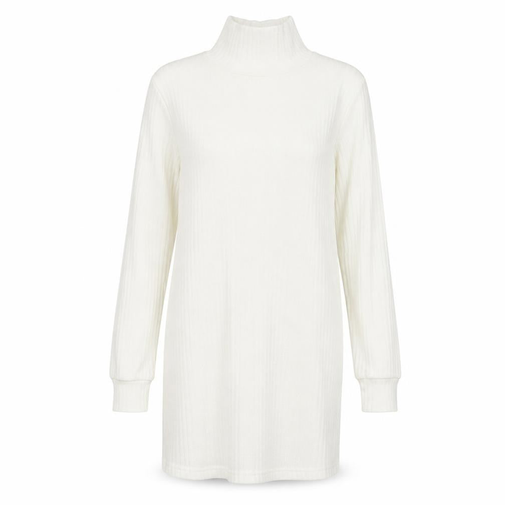 Preworn Womens White   Pullover Jumper Size M  - Long