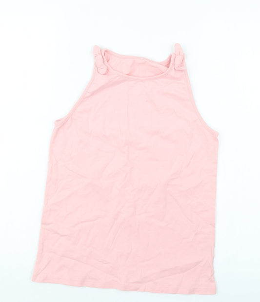 George Girls Pink   Basic T-Shirt Size 12-13 Years