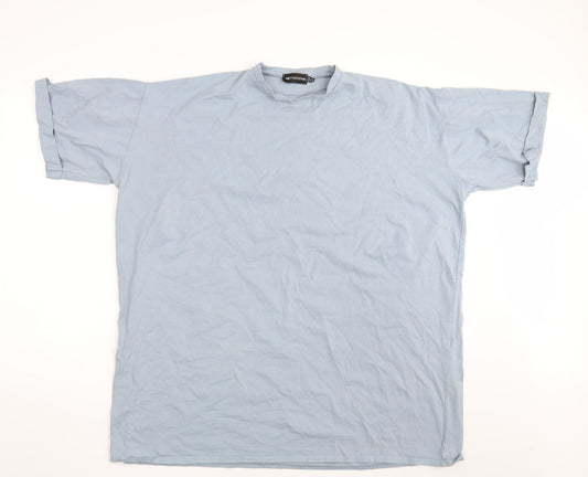 PRETTYLITTLETHING Womens Blue   Basic T-Shirt Size 10