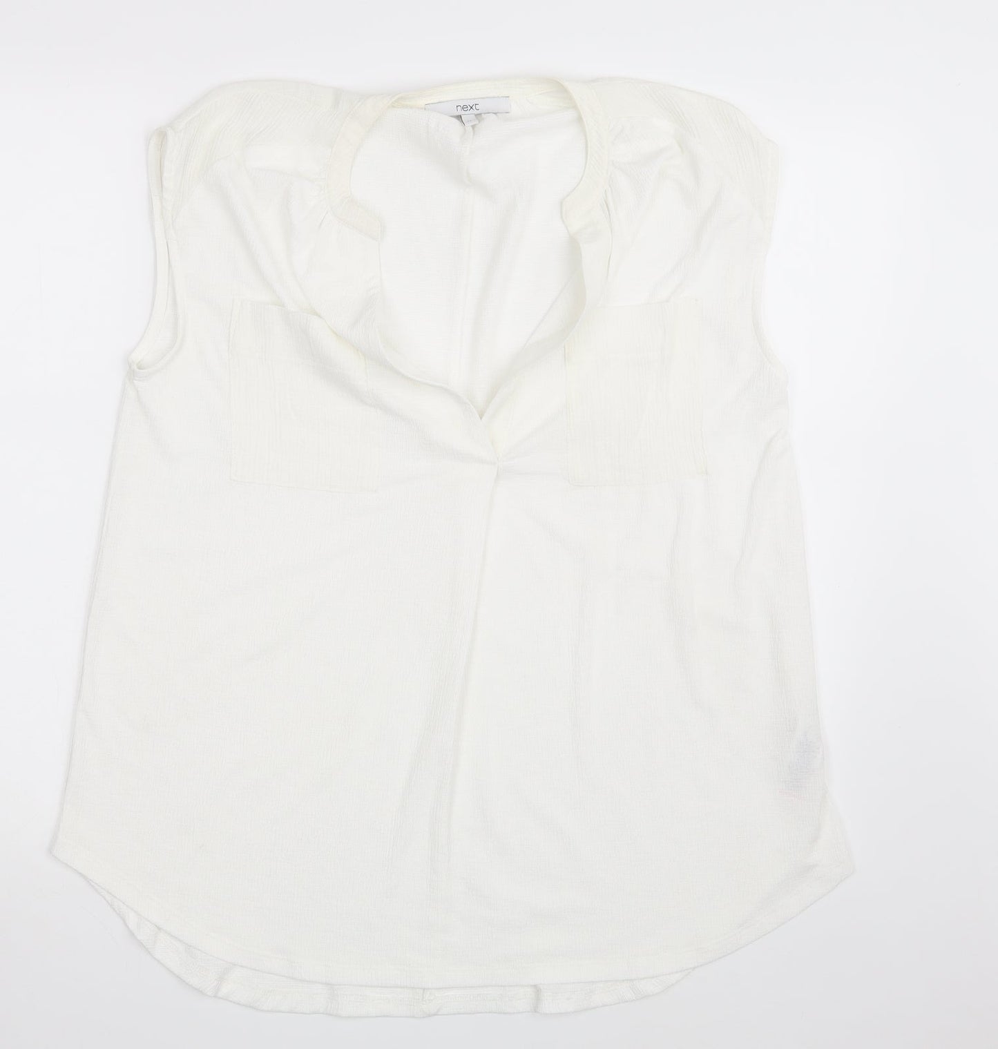 NEXT Womens Ivory   Basic Blouse Size 14