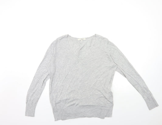 NEXT Womens Grey  Knit Pullover Jumper Size 10