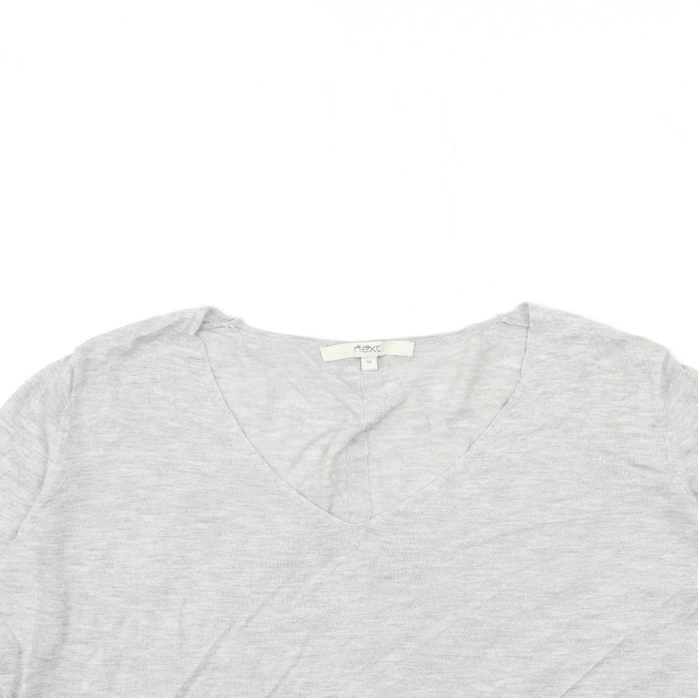 NEXT Womens Grey  Knit Pullover Jumper Size 10