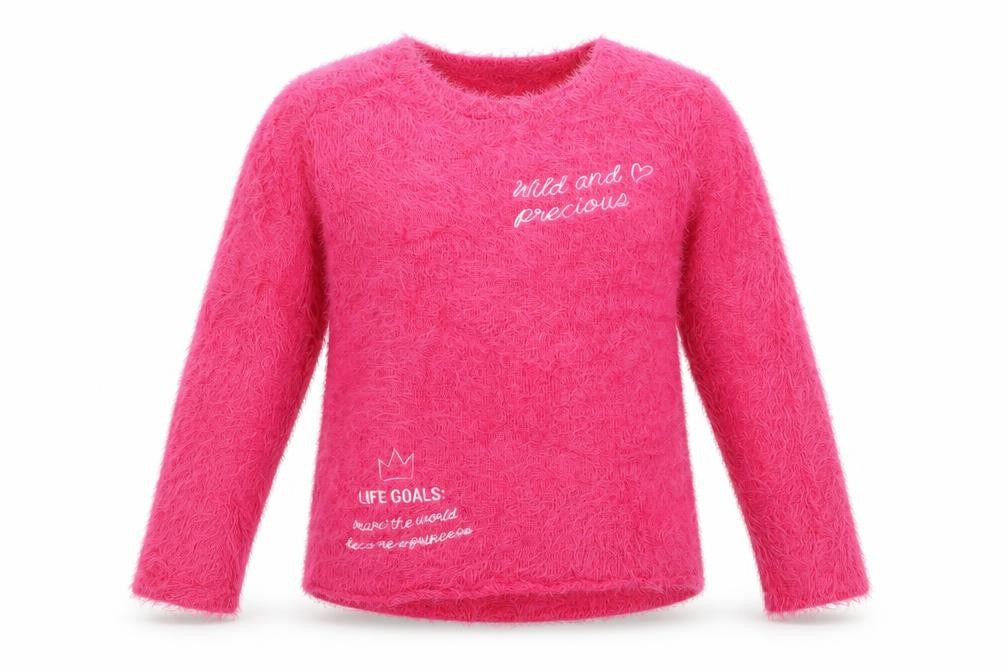 H&M Girls Pink  Knit Pullover Jumper Size 11-12 Years  - life goals