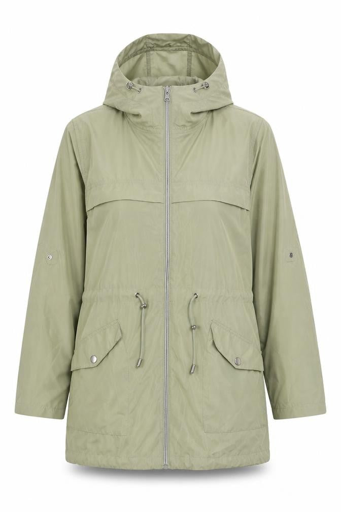 Primark Womens Green   Overcoat Coat Size 6