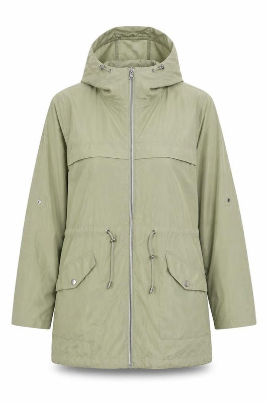 Primark Womens Green   Overcoat Coat Size 6