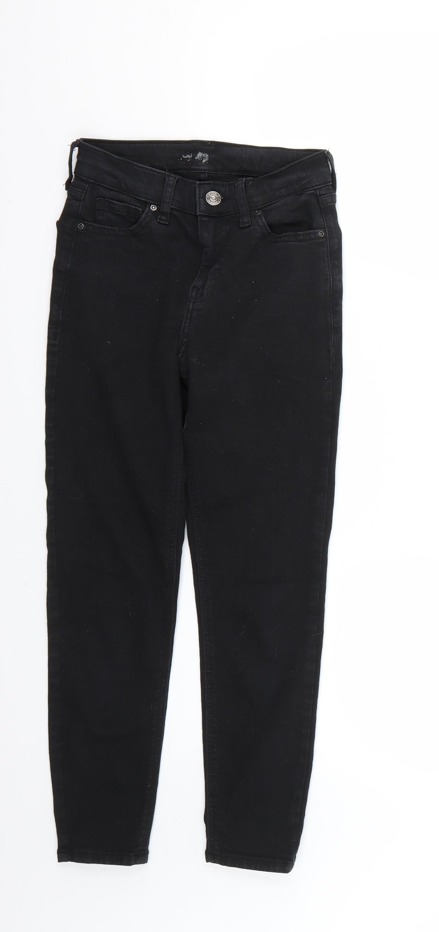 Topshop Mens Black   Skinny Jeans Size 28 L23 in