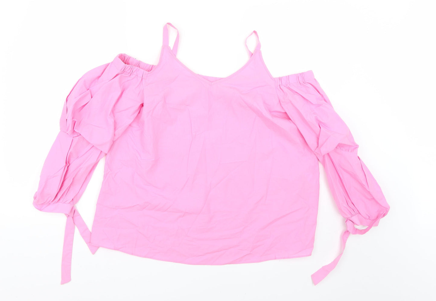 River Island Womens Pink   Basic Blouse Size 12