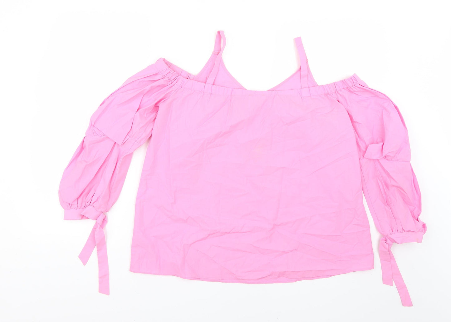 River Island Womens Pink   Basic Blouse Size 12
