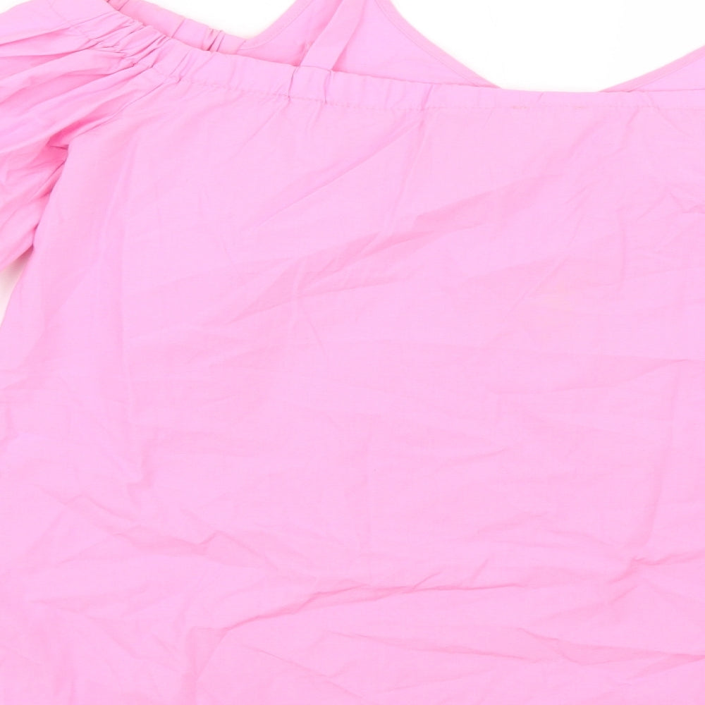 River Island Womens Pink   Basic Blouse Size 12