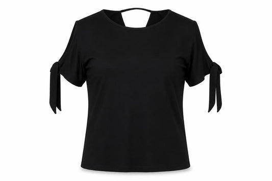 F&F Womens Black   Basic Blouse Size 8