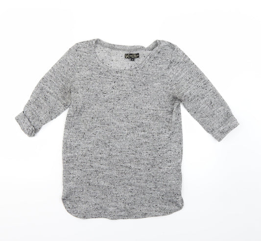 New Look Womens Grey   Pullover Jumper Size 8