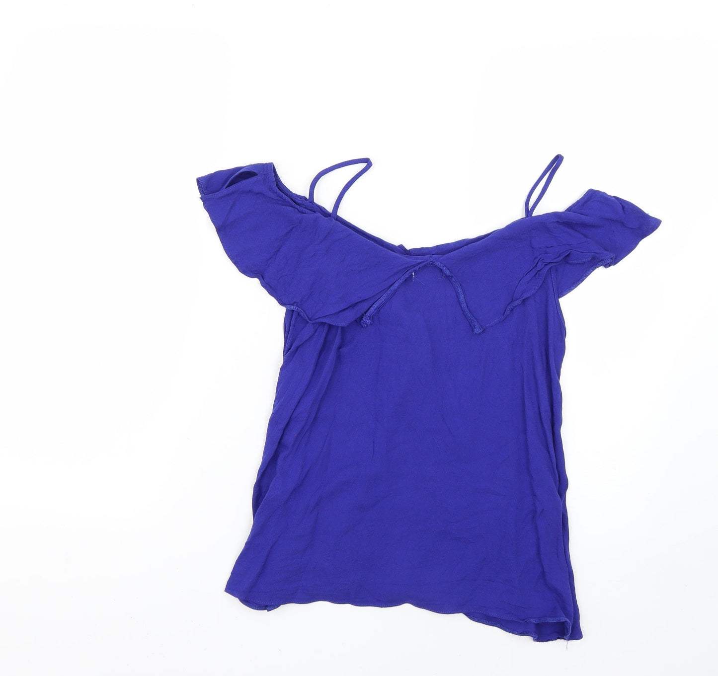 River Island Womens Blue   Basic Blouse Size 6
