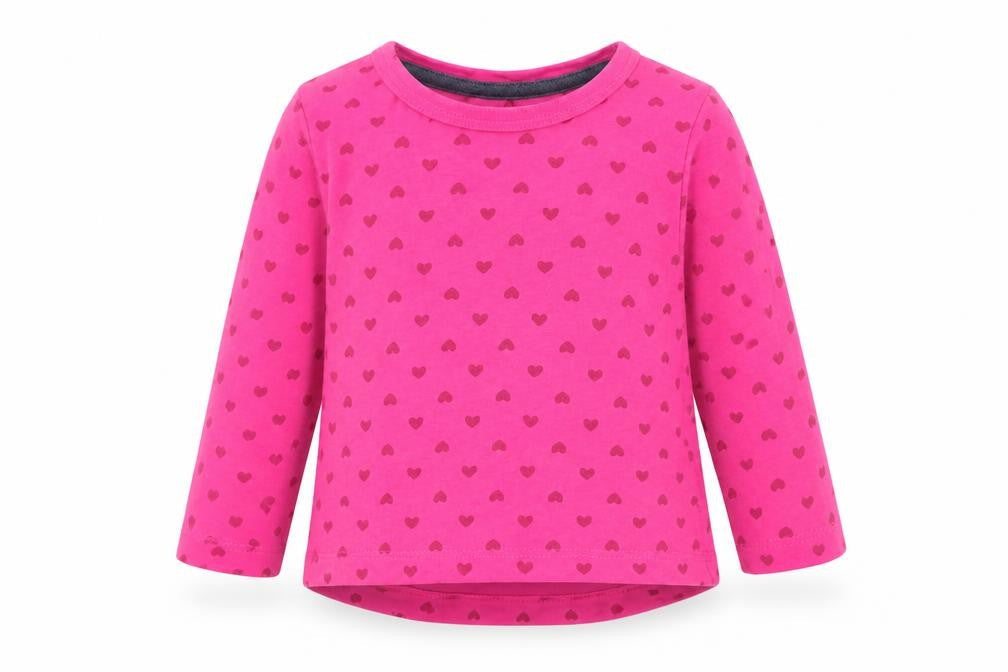 George Baby Pink Geometric  Basic T-Shirt Size 12-18 Months