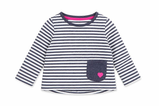 George Baby Multicoloured Striped  Basic T-Shirt Size 12-18 Months