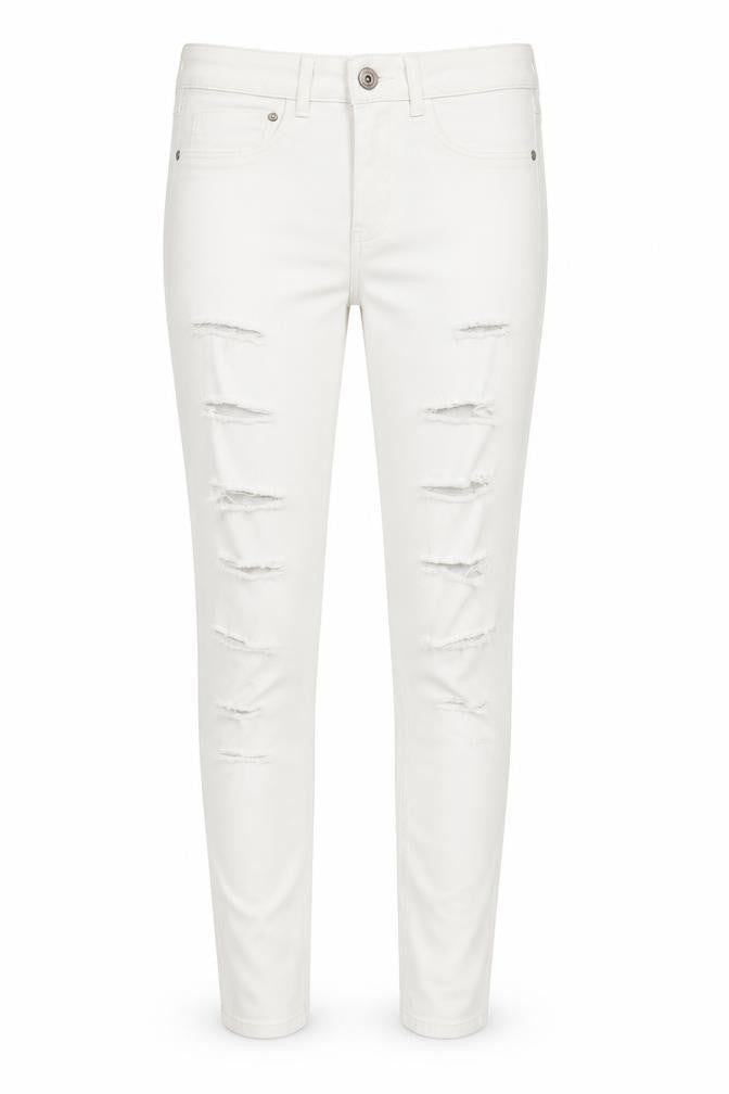 New Look Womens White   Skinny Jeans Size 10 L28 in
