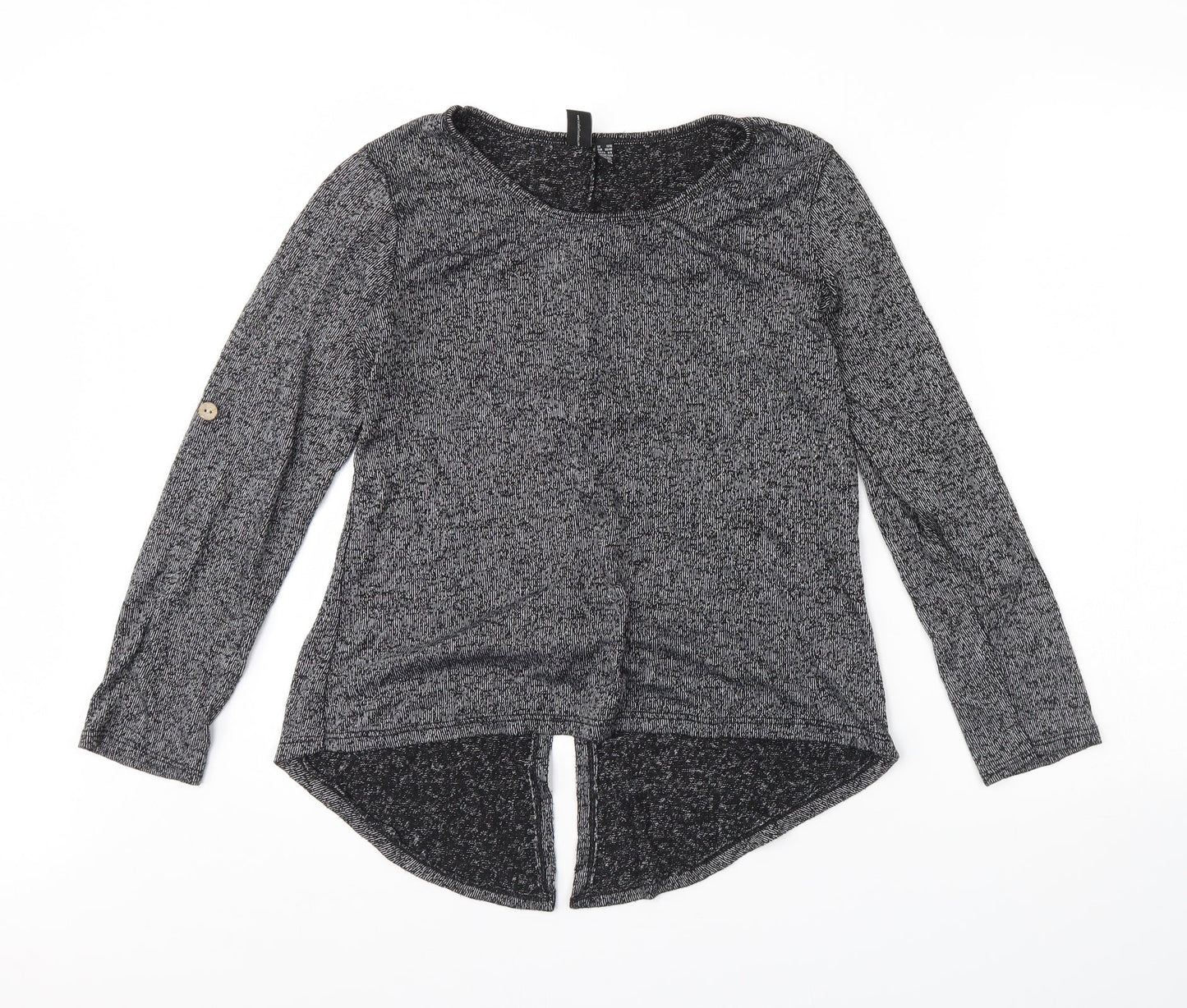 Izabel Womens Black   Pullover Jumper Size 10