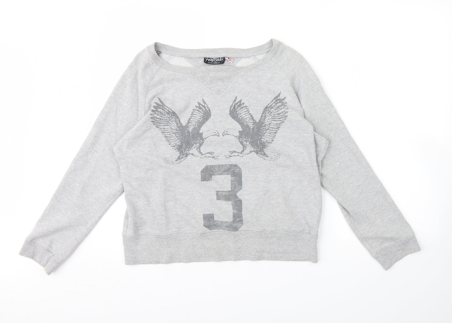 Topshop Womens Grey   Pullover Jumper Size XS