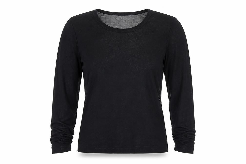 Preworn Womens Black   Basic Blouse Size 6