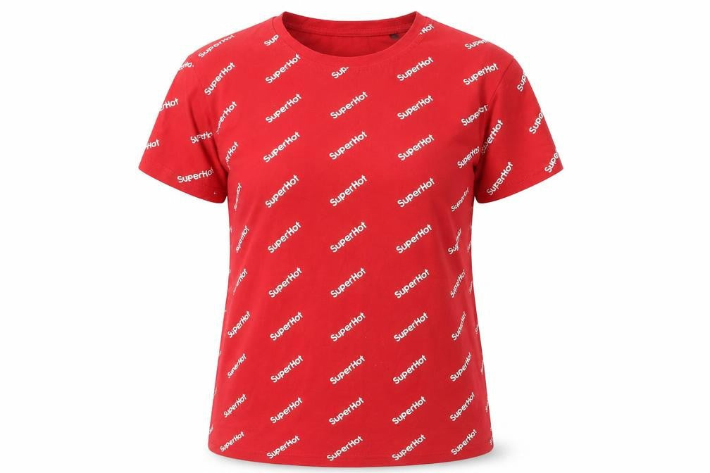 Preworn Womens Red   Basic T-Shirt Size L