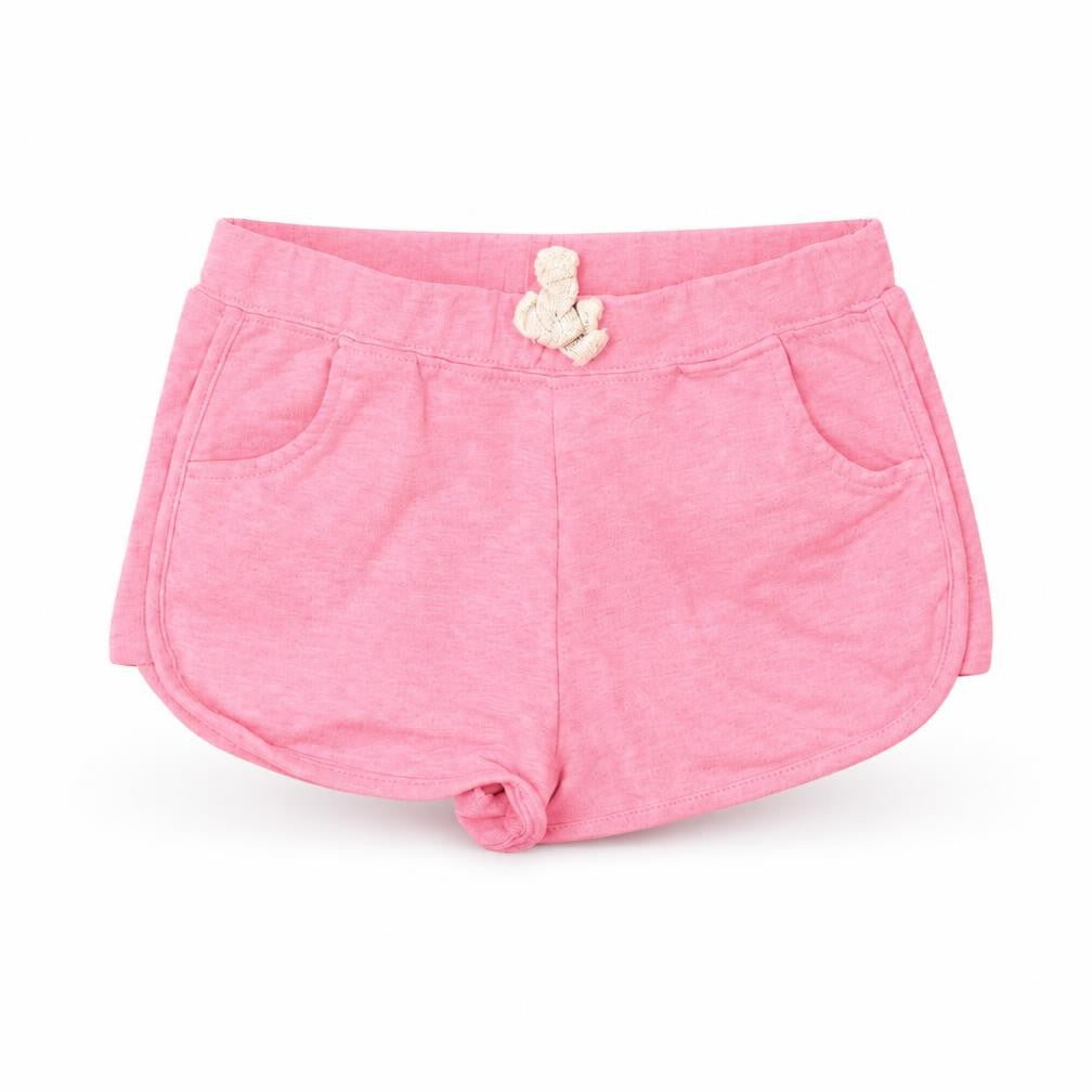 I Love Girls Wear Girls Pink   Sweat Shorts Size 7 Years